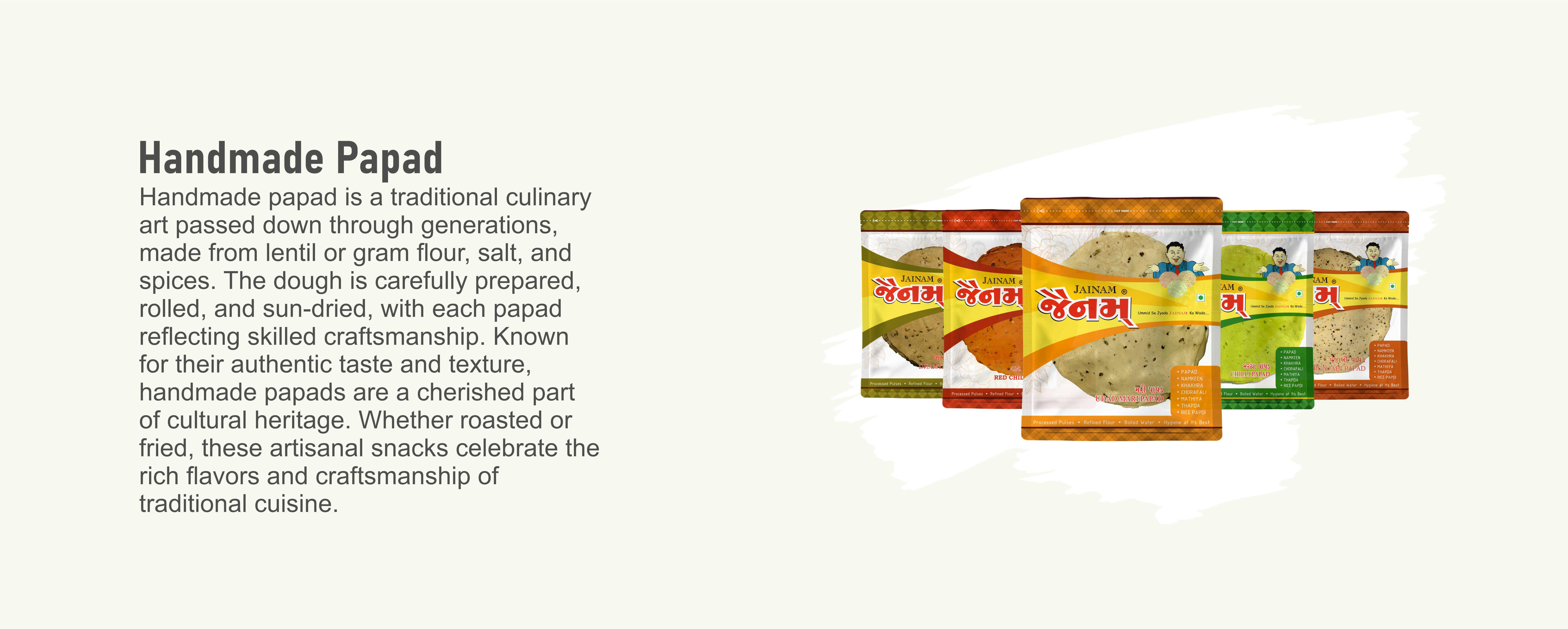 Handmade Papad – Jainam Papad