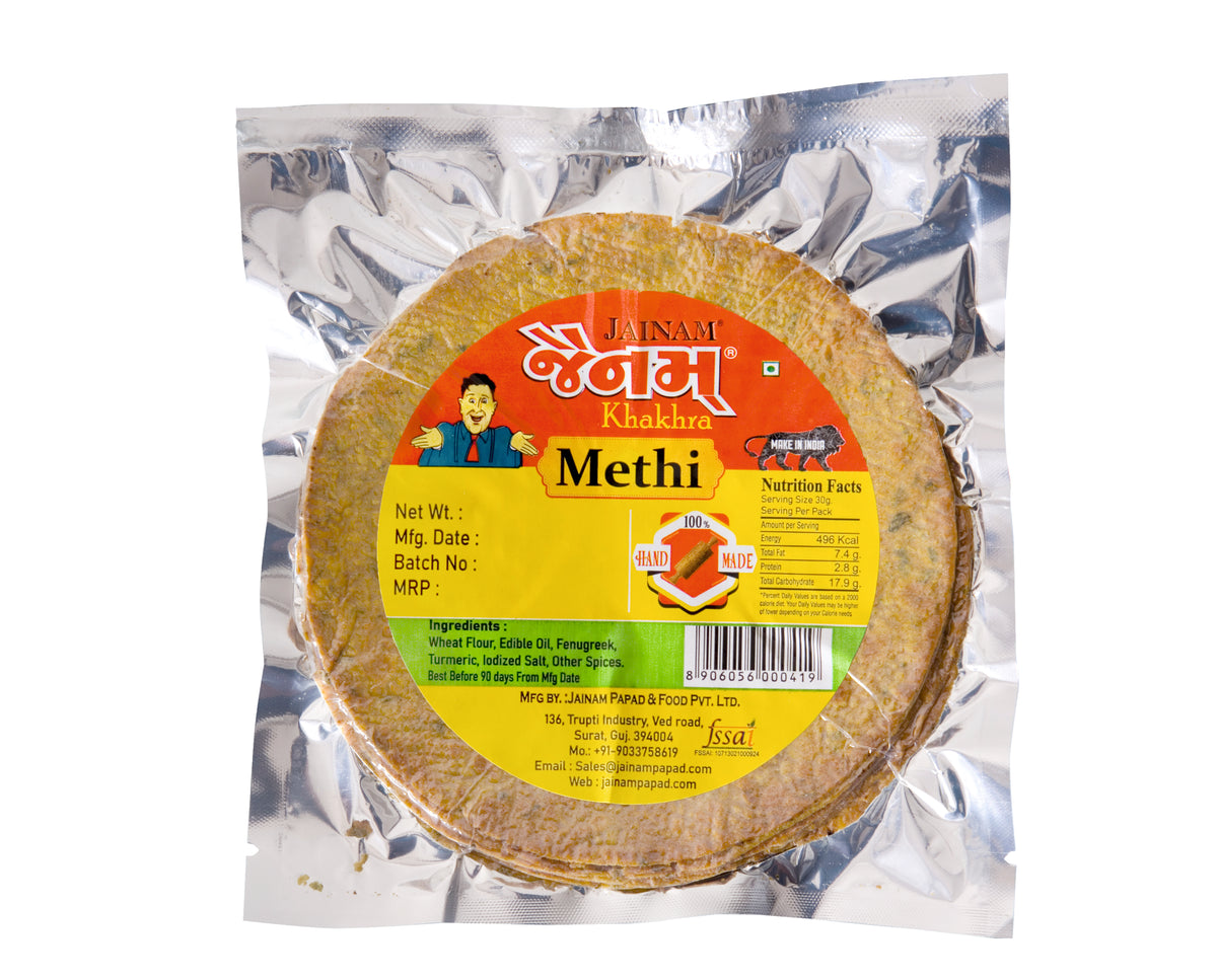 Methi Khakhra